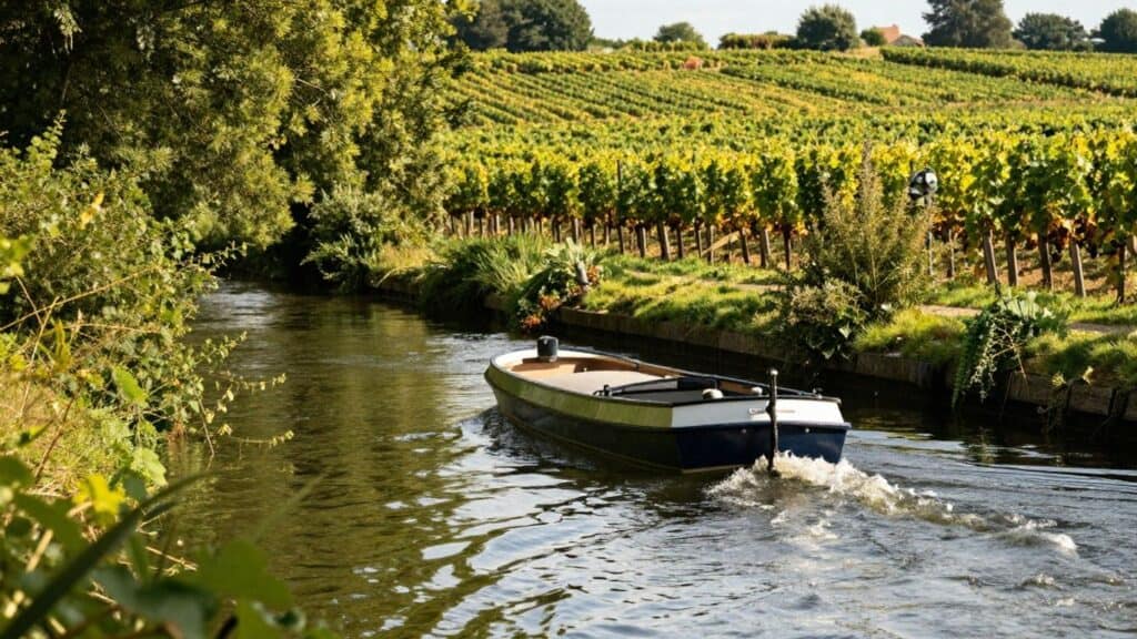 best time visit French canals