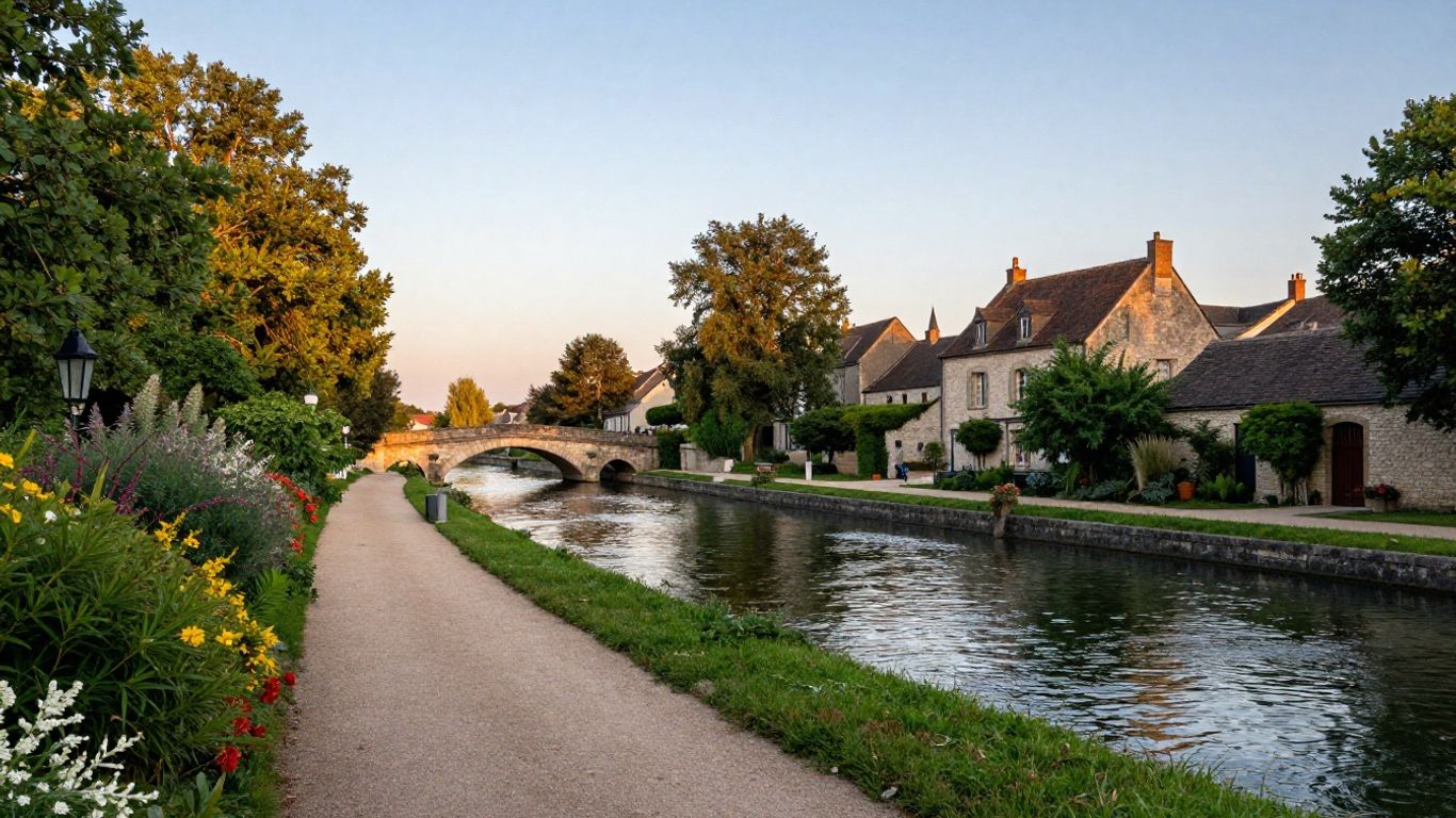 walking canal towpath routes France