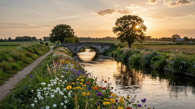 campsites along French canals