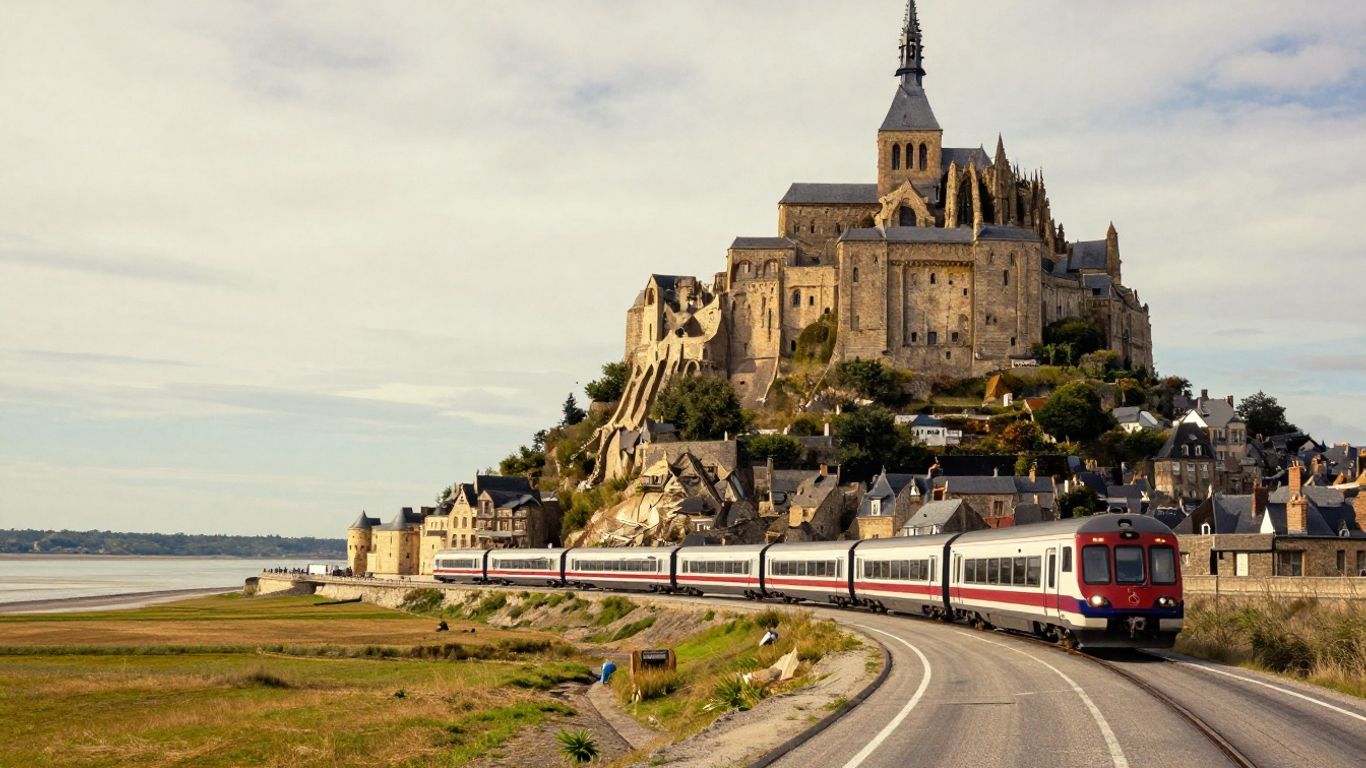How to Get to Mont Saint Michel from Paris: Train, Bus, and Car Options