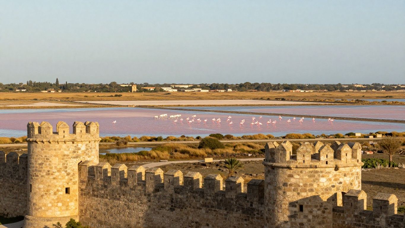 Aigues-Mortes and the Camargue: A Medieval Walled Town Meets the Wild Delta