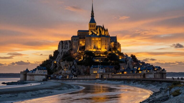 The Best Spots to Photograph Mont Saint Michel at Sunset