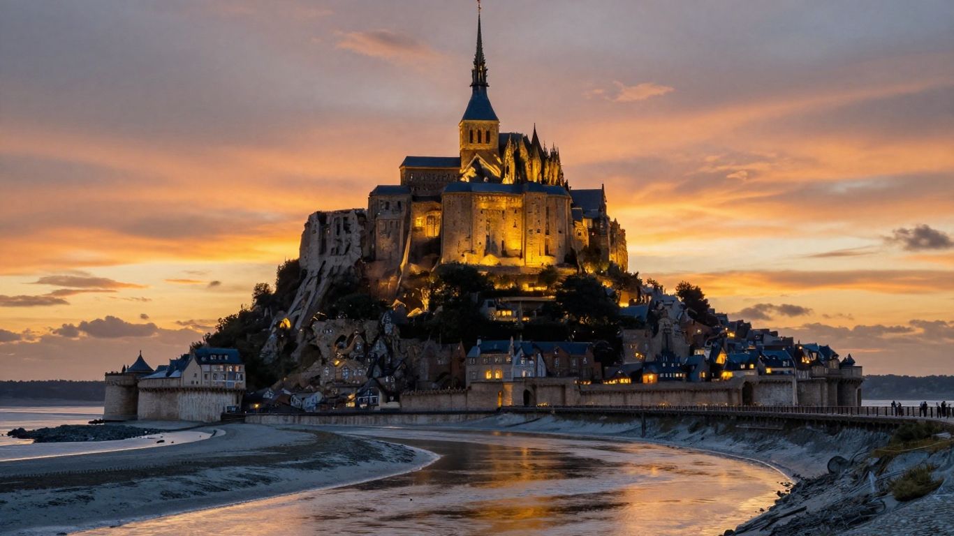 The Best Spots to Photograph Mont Saint Michel at Sunset